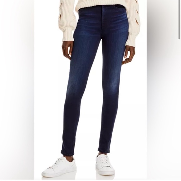 rag & bone Blue Skinny Jeans - Picture 1 of 7
